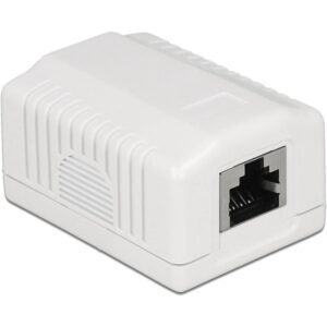 Delock RJ-45 Anschlussdose 1 Port Cat.6a LSA