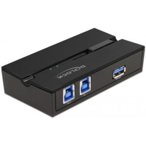 Delock USB 3.0 Switch für 2 PC an 1 Gerät