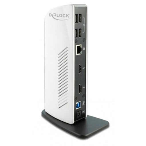 Delock USB Dockingstation Dual HDMI Full-HD / USB 3.2 / LAN / Audio