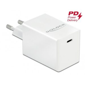 Delock USB Ladegerät 1x USB-C PD 3.0 kompakt