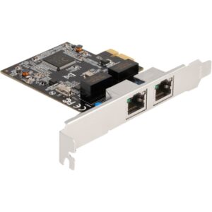 Delock PCIE x1 auf 2x RJ45 Gbit