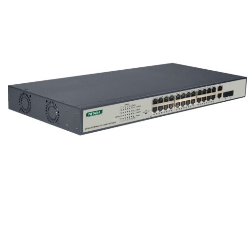 Digitus 24-Port Fast Ethernet PoE Switch