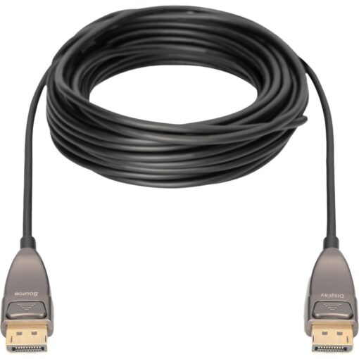 Digitus DisplayPort AOC Hybrid Glasfaserkabel