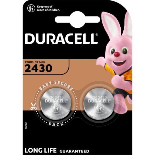 Duracell CR 2430 Lithium-Knopfzelle 3V