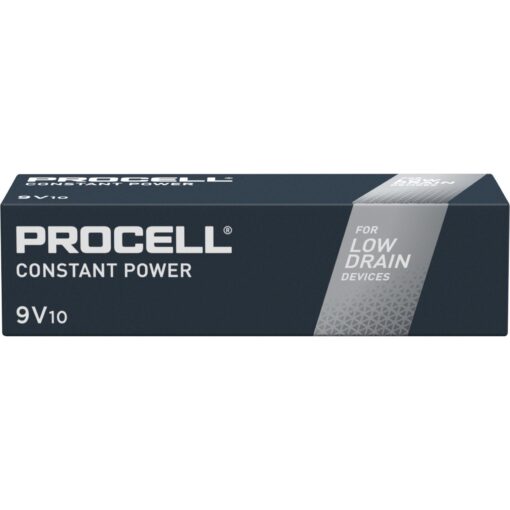 Duracell Procell Alkaline Constant Power 9V