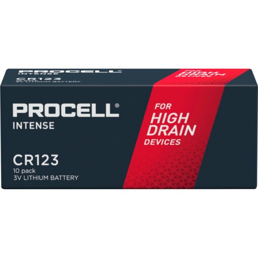 Duracell Procell CR123A High Power Lithium Intense Batterie