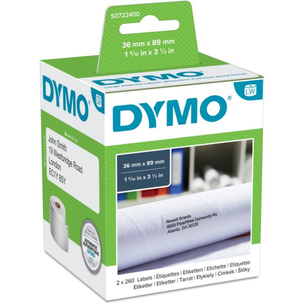 Dymo LabelWriter ORIGINAL Adressetiketten 36x89mm