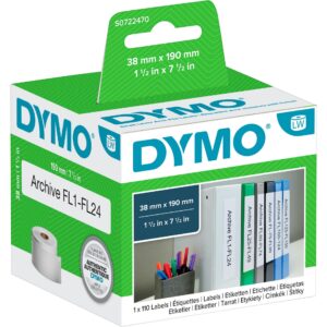 Dymo LabelWriter ORIGINAL Ordneretiketten schmal 38x190mm