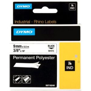 Dymo Rhino IND ORIGINAL Schriftband Polyester 9mm x 5