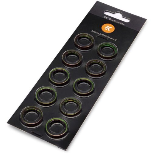 EKWB EK-Quantum Torque Color Ring 10-Pack HDC 14 - Green