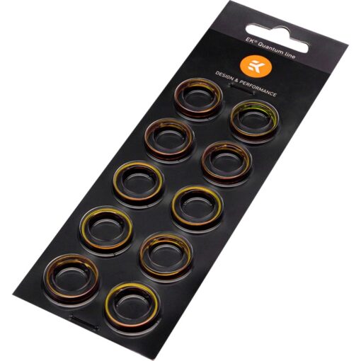 EKWB EK-Quantum Torque Color Ring 10-Pack HDC 16 - Gold