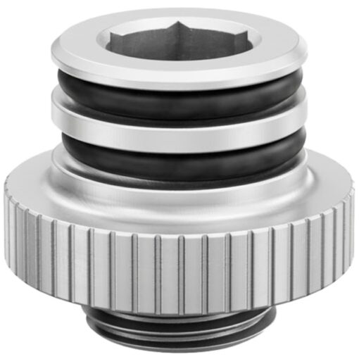 EKWB EK-Quantum Torque Push-In Adapter M 7 - Satin Titanium