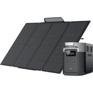 EcoFlow Starterset Solarpanel 400W + Powerstation Delta Max A2.000W