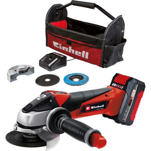 Einhell Akku-Winkelschleifer TC-AG 18/115 Li Kit