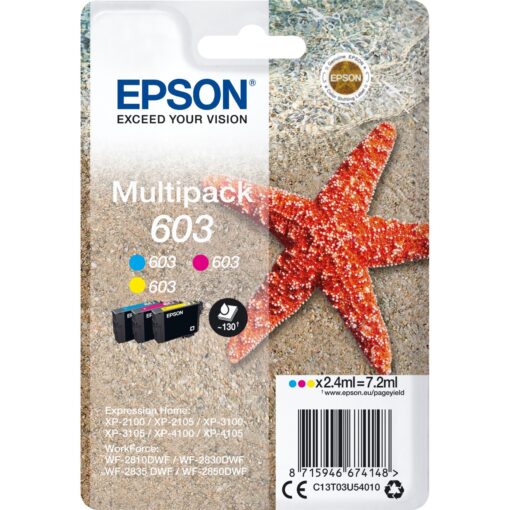 Epson Multipack 603 3-colours (C13T03U54010)