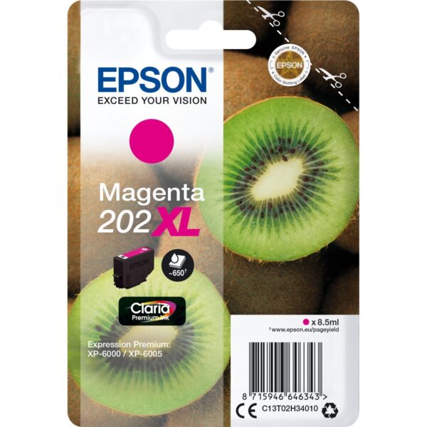 Epson Tinte 202XL magenta C13T02H34010