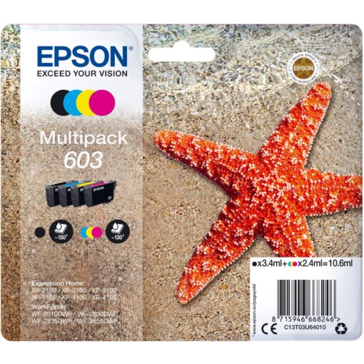 Epson Tinte Multipack 603 (C13T03U64010)