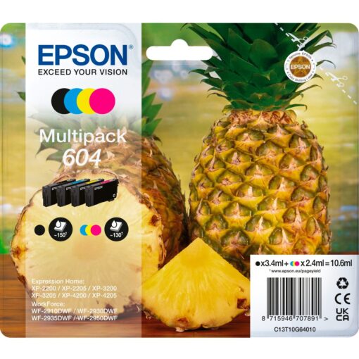 Epson Tinte Multipack 604 (C13T10G64010)