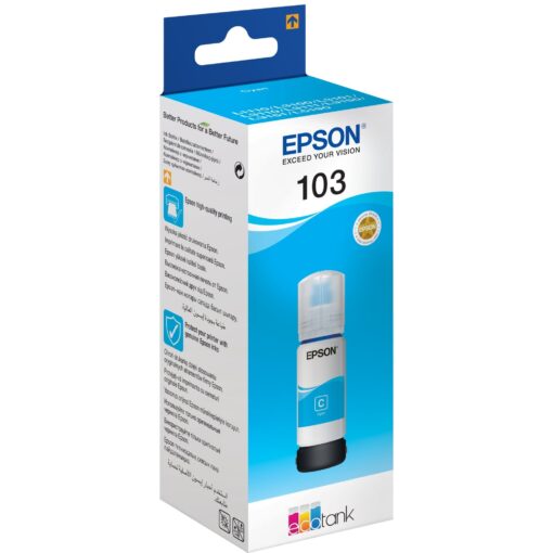 Epson Tinte cyan 103 EcoTank (C13T00S24A10)