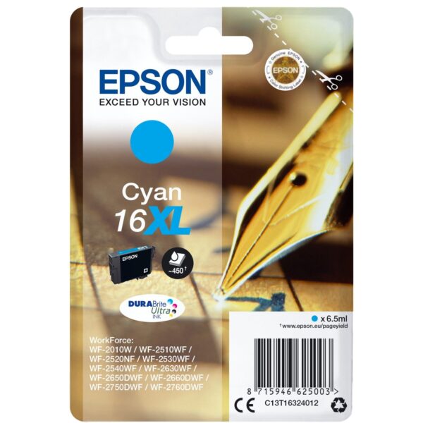 Epson Tinte cyan 16XL (C13T16324012)