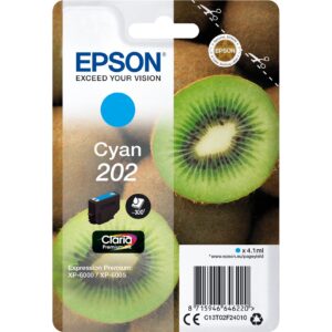 Epson Tinte cyan 202 (C13T02F24010)