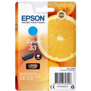 Epson Tinte cyan 33 (C13T33424012)