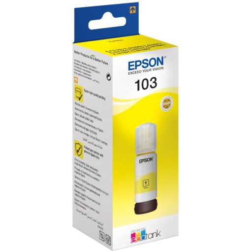 Epson Tinte gelb 103 EcoTank (C13T00S44A10)