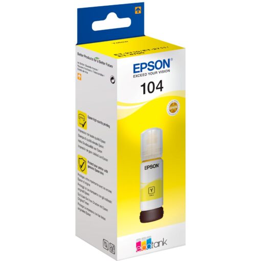 Epson Tinte gelb 104 EcoTank (C13T00P440)