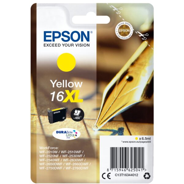 Epson Tinte gelb 16XL (C13T16344012)