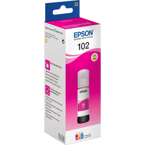 Epson Tinte magenta 102 Eco Tank (C13T03R340)