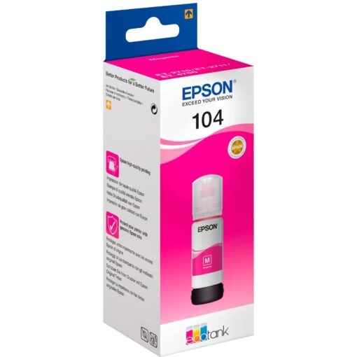 Epson Tinte magenta 104 EcoTank (C13T00P340)