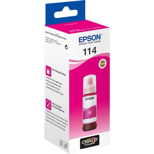 Epson Tinte magenta 114 EcoTank (C13T07B340)