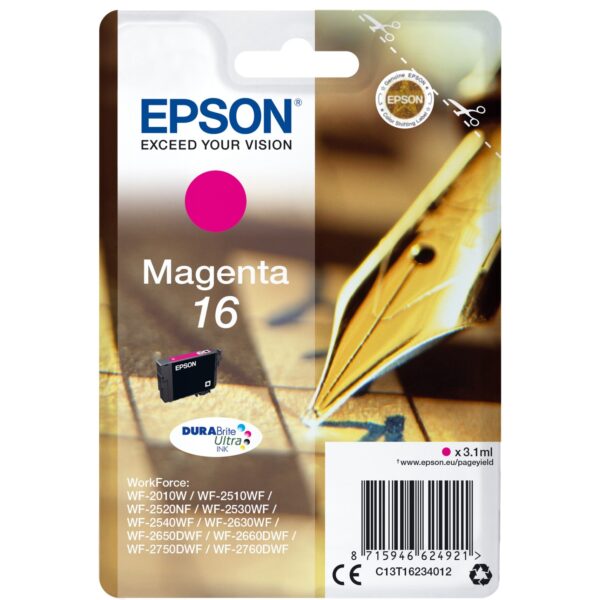 Epson Tinte magenta 16 (C13T16234012)