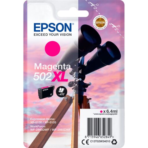 Epson Tinte magenta 502XL (C13T02W34010)