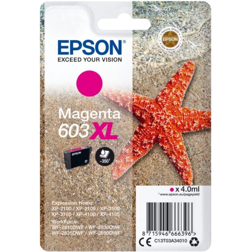 Epson Tinte magenta 603XL (C13T03A34010)