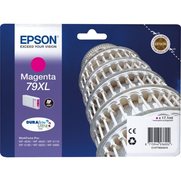 Epson Tinte magenta 79XL C13T79034010