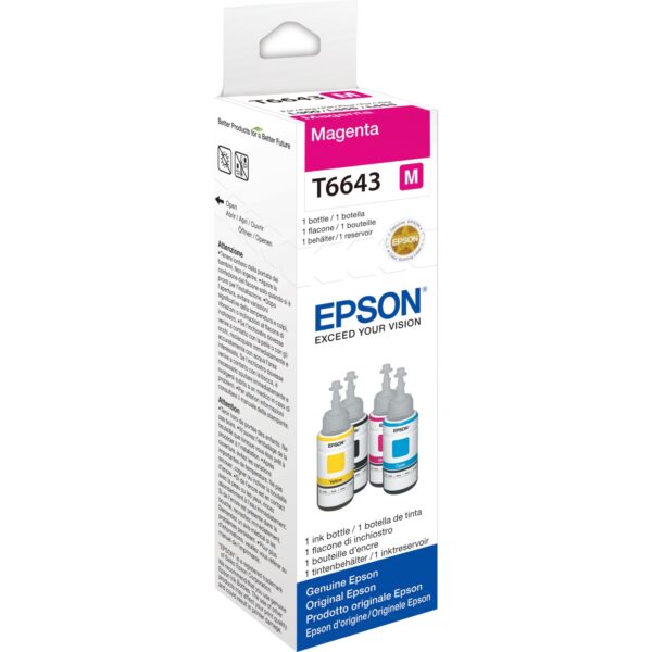 Epson Tinte magenta C13T664340 (T6643)