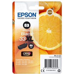 Epson Tinte photoschwarz 33 XL (C13T33614012)