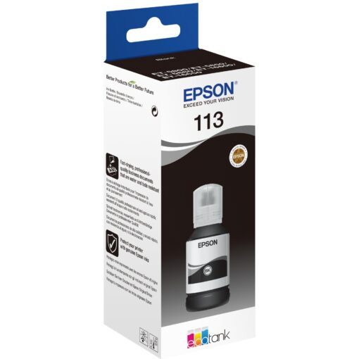 Epson Tinte schwarz 113 EcoTank (C13T06B140)