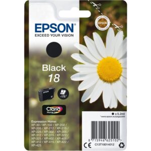 Epson Tinte schwarz 18 (C13T18014012)