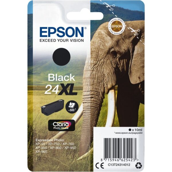 Epson Tinte schwarz 24XL (C13T24314012)