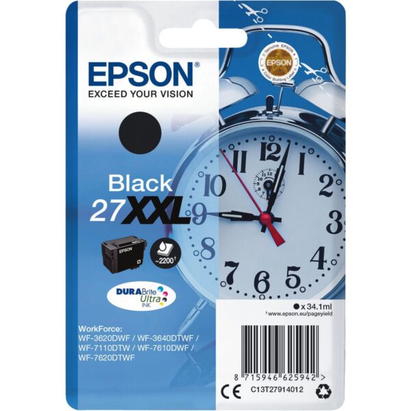 Epson Tinte schwarz 27XXL (C13T27914012)