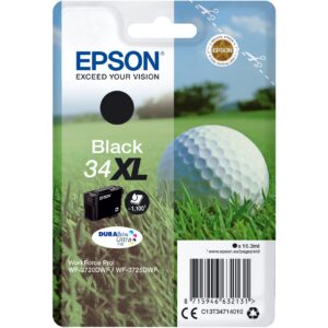 Epson Tinte schwarz 34 XL (C13T34714010)