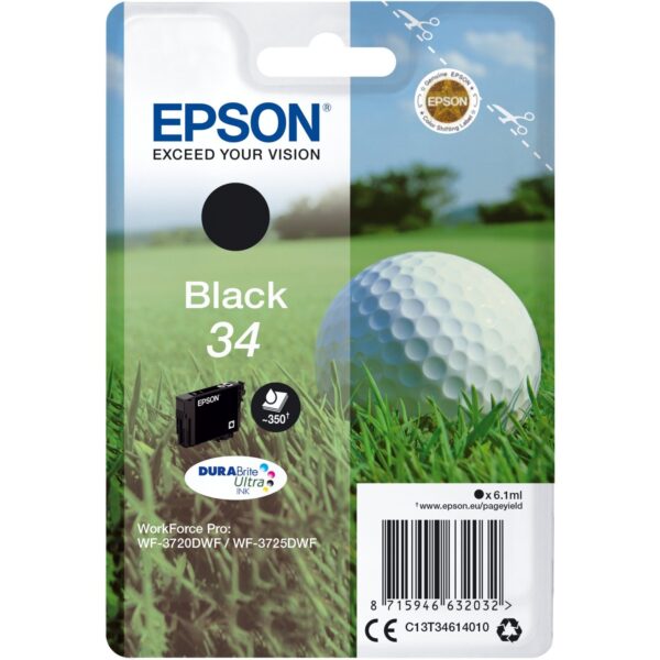 Epson Tinte schwarz 34 (C13T34614010)