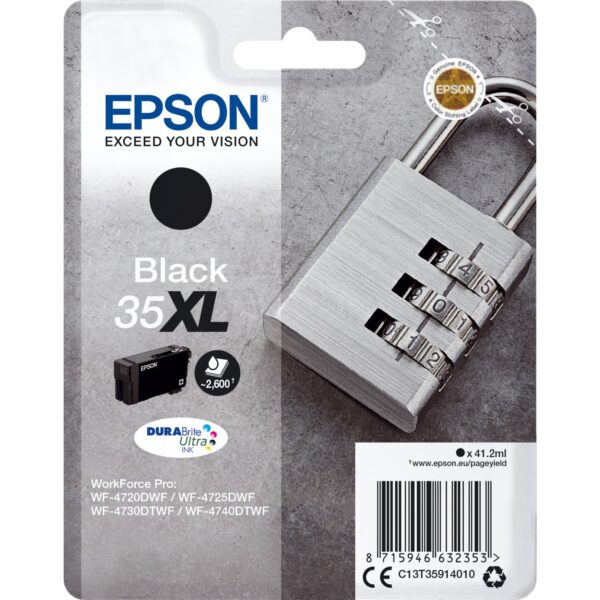 Epson Tinte schwarz 35XL (C13T35914010)