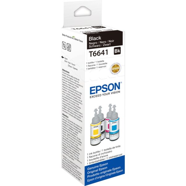 Epson Tinte schwarz C13T664140 (T6641)