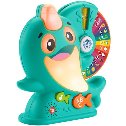 Fisher-Price BlinkiLinkis Glücksrad Narwal