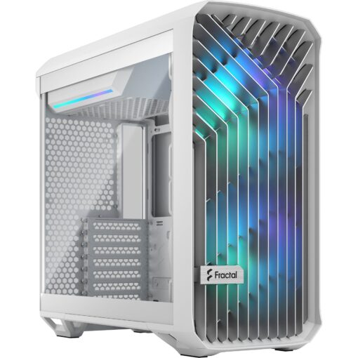 Fractal Design Compact RGB White TG Clear