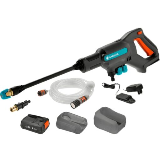 Gardena Akku-Mitteldruckreiniger AquaClean 24/18V P4A Set