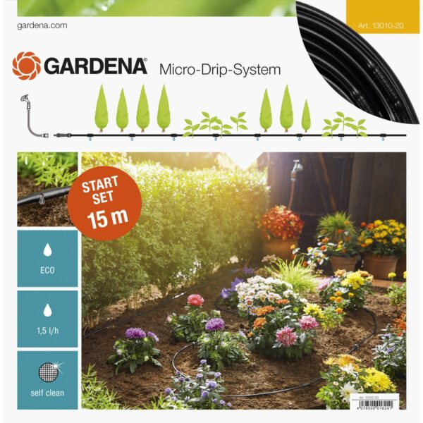 Gardena Micro-Drip-System Start-Set Pflanzreihen S